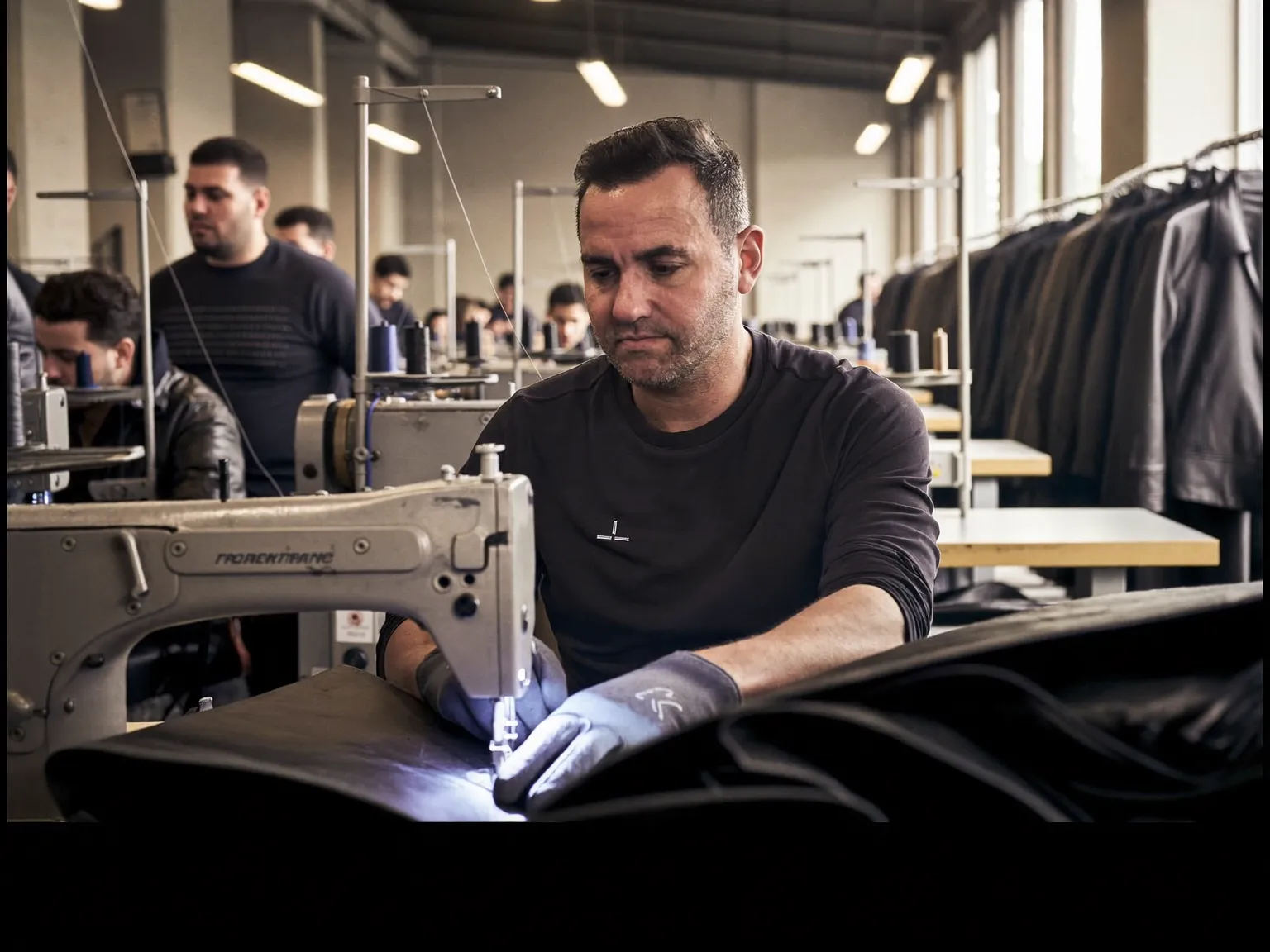 Buneri Leather Factory Manufacturing Area
